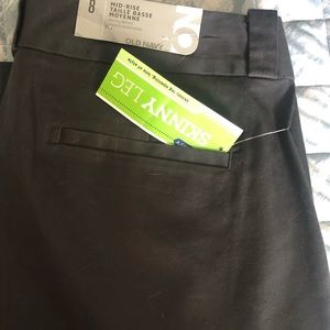 Old navy women’s cotton twill pant